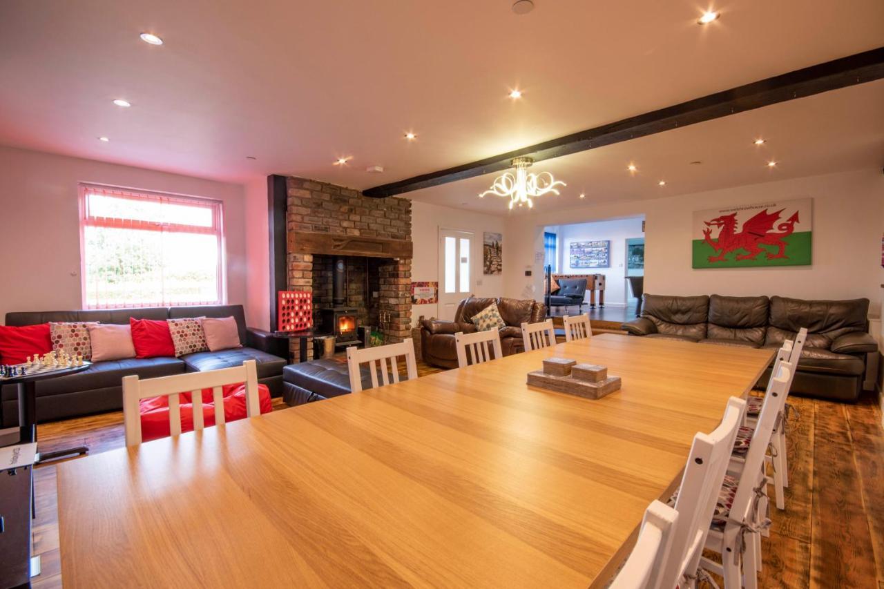 Welsh Row House Leilighet Llandegla Eksteriør bilde